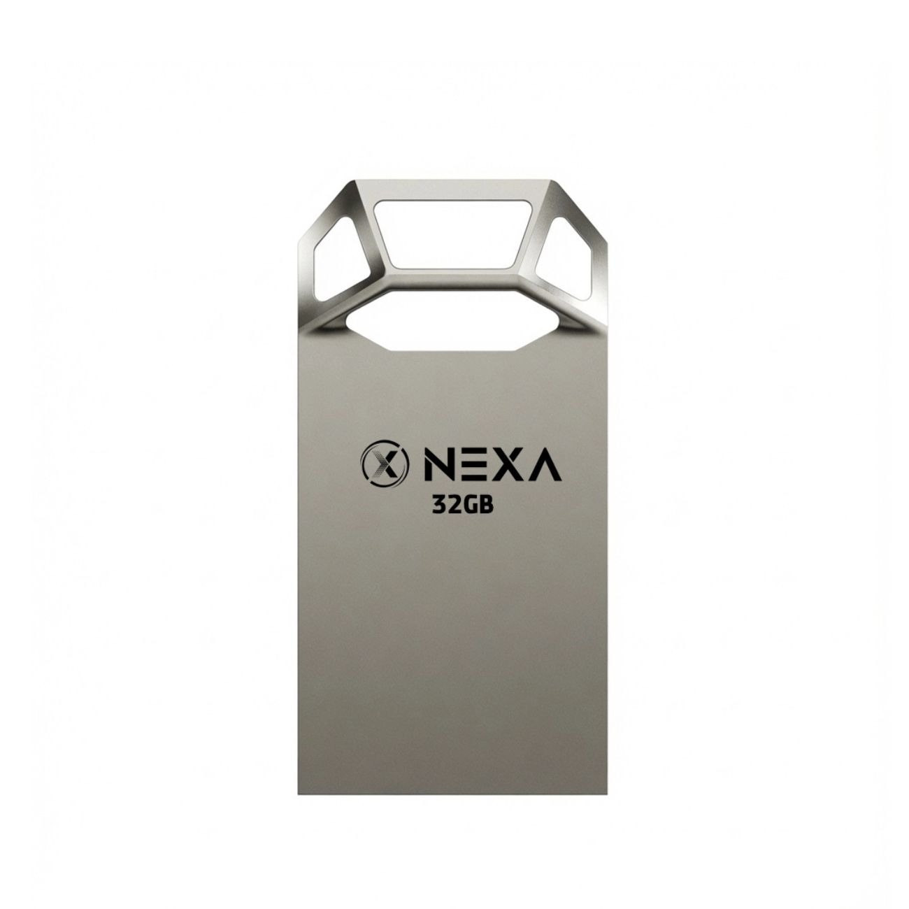 فلش مموری نکسا Nexa Cubic UX208 32GB USB 2.0 Flash Drive silver