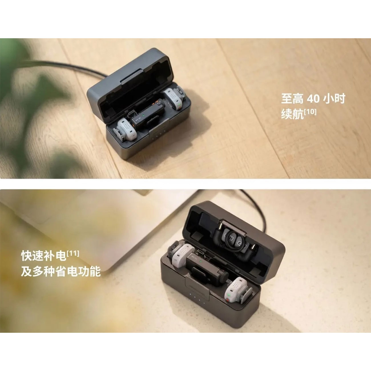 نمای کاربردی از میکروفون دی جی آی DJI Mic Mini 2S Wireless Microphone