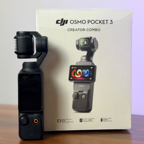 دوربین اسمو پاکت کمبو دست دوم dji osmo pocket 3 creator combo