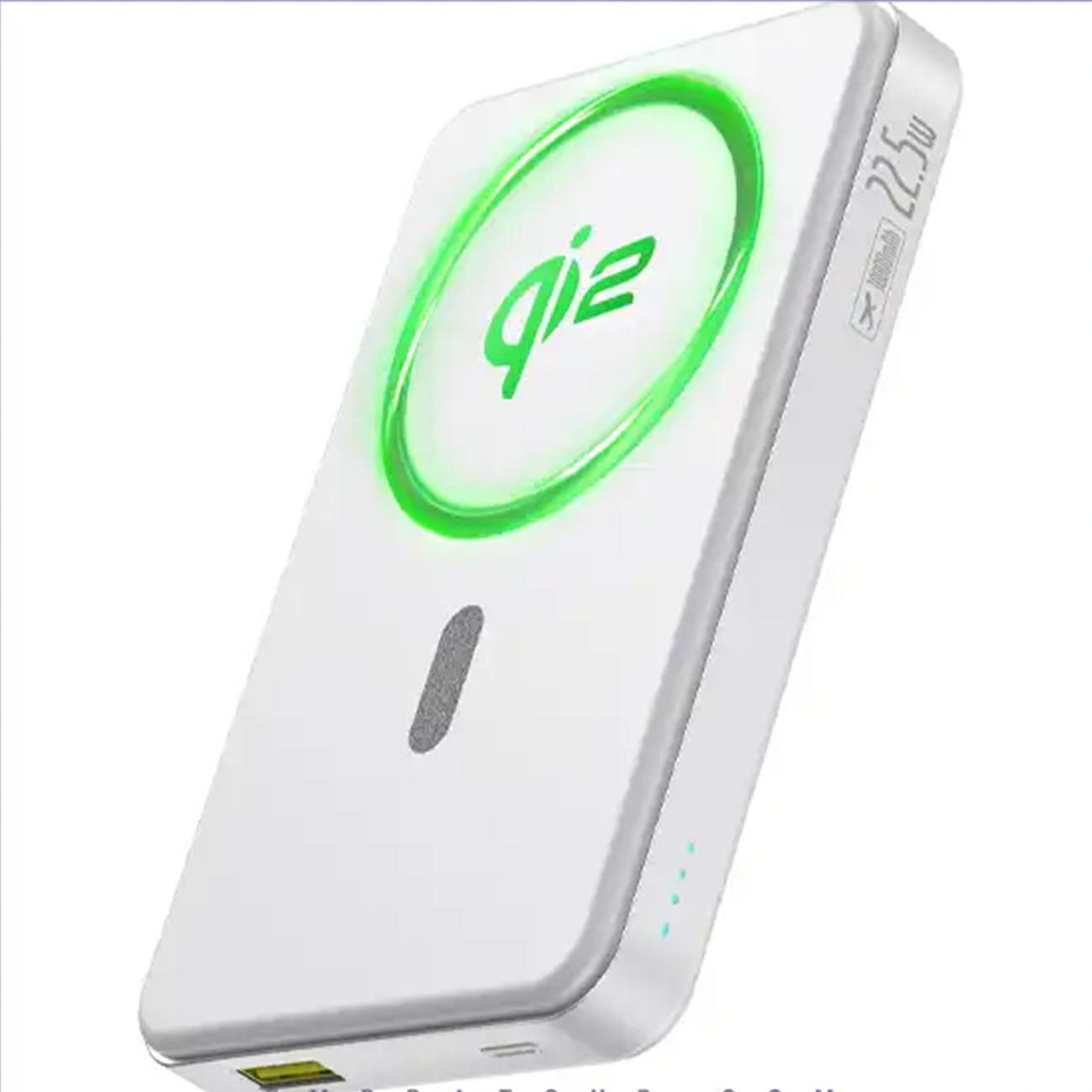 پاوربانک مگنتی 22.5 وات بیسوس Baseus Airpow II PPWPQ10-20 Magnetic Power Bank White