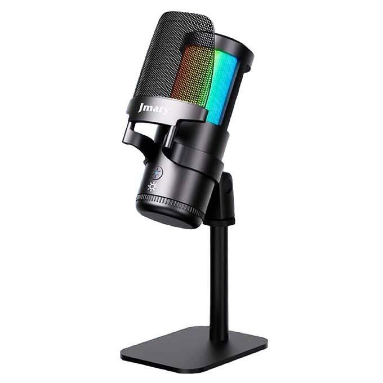 میکروفون جیماری JMARY MC-PW13 RGB Desktop USB Microphone