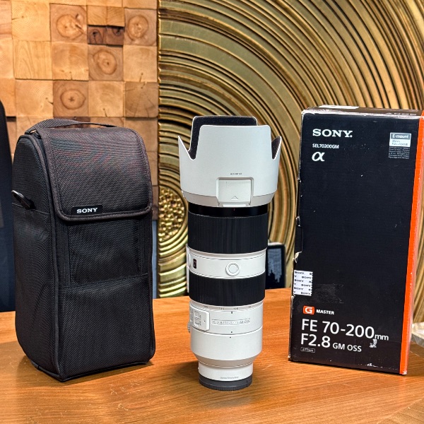لنز دست دوم سونی Sony FE 70-200mm f/2.8 GM OSS Lens (جعبه دارد)