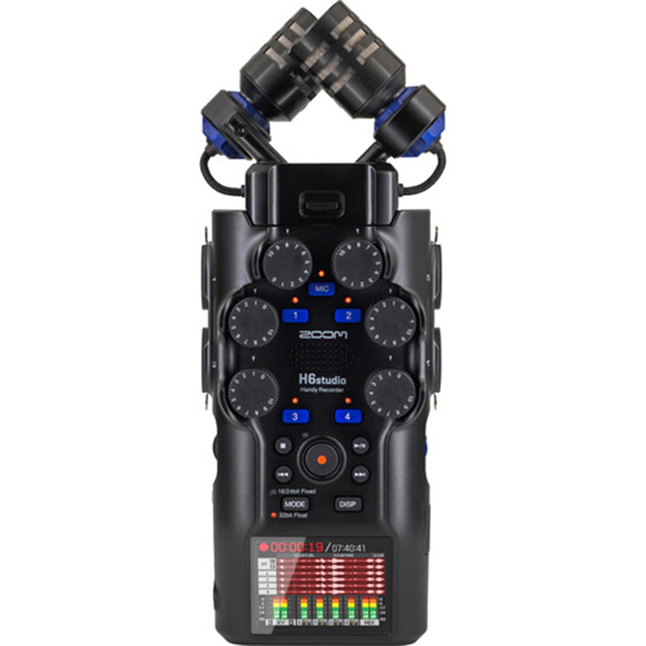 رکوردر صدا زوم Zoom H6studio 6-Track with 32-Bit Float Handy Recorder