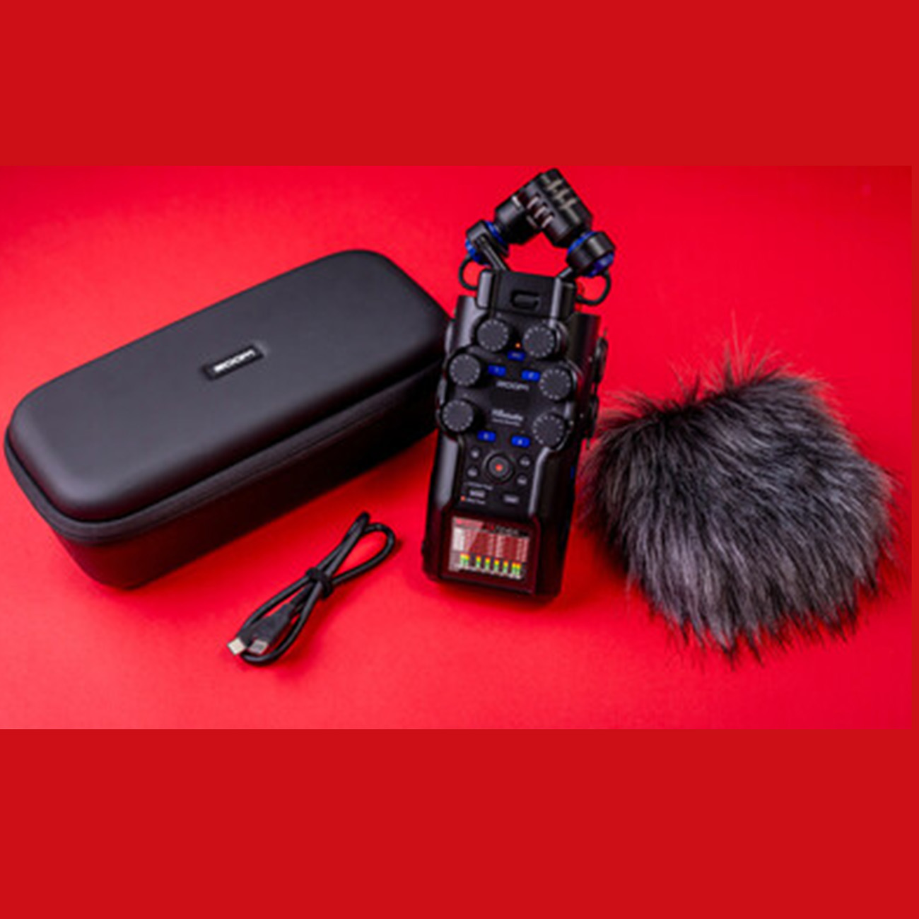 اجزای رکوردر صدا زوم Zoom H6studio 6-Track with 32-Bit Float Handy Recorder
