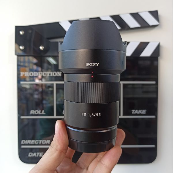 لنز دست دوم سونی Sony Sonnar T* FE 55mm f/1.8 ZA (جعبه ندارد)