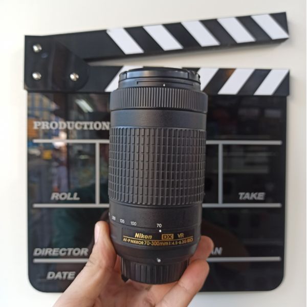 لنز دست دوم نیکون Nikon AF-P DX NIKKOR 70-300mm f/4.5-6.3G ED VR (جعبه ندارد)