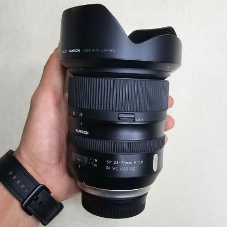 لنز دست دوم تامرون Tamron SP 24-70mm F/2.8 VC USD for Nikon (جعبه ندارد)