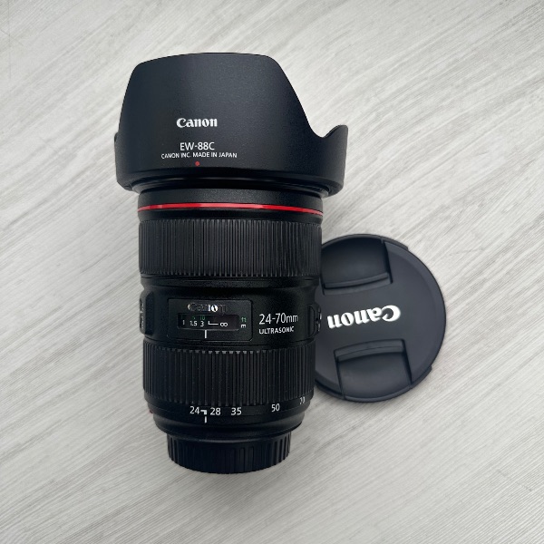 لنز دست دوم کانن Canon EF 24-70mm f/2.8L II USM (جعبه دارد)