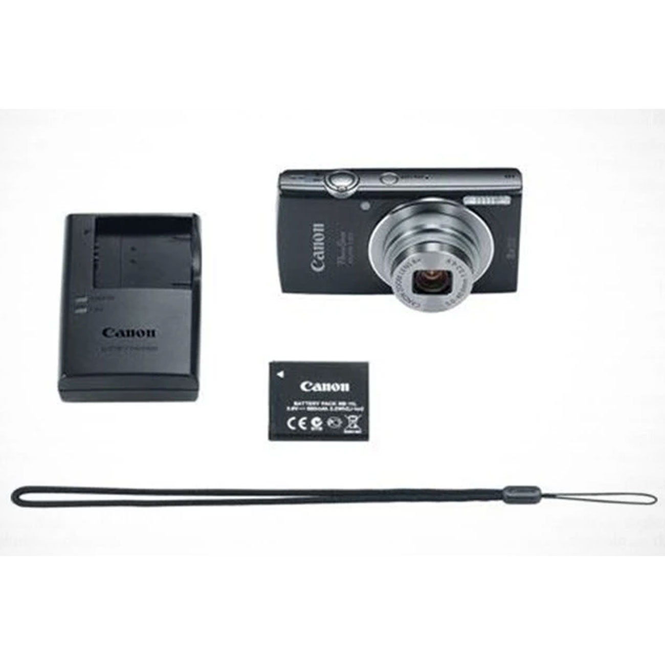 نمای اقلام دوربین کامپکت کانن Canon IXUS 145 PowerShot 16MP Compact Digital Camera