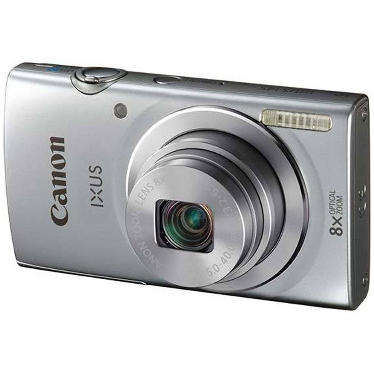 نمای جانبی دوربین کامپکت کانن نقره ای Canon IXUS 145 PowerShot 16MP Compact Digital Camera