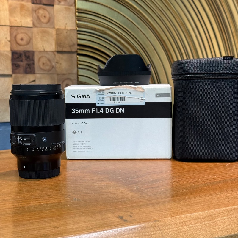 لنز دست دوم Sigma 35mm f/1.4 DG DN Art Lens for Sony E (جعبه دارد)
