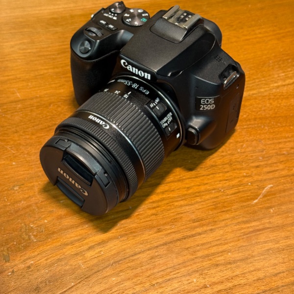 دوربین دست دوم Canon EOS 250D Kit EF-S 18-55 mm f/4-5.6 IS STM (6000 شات)
