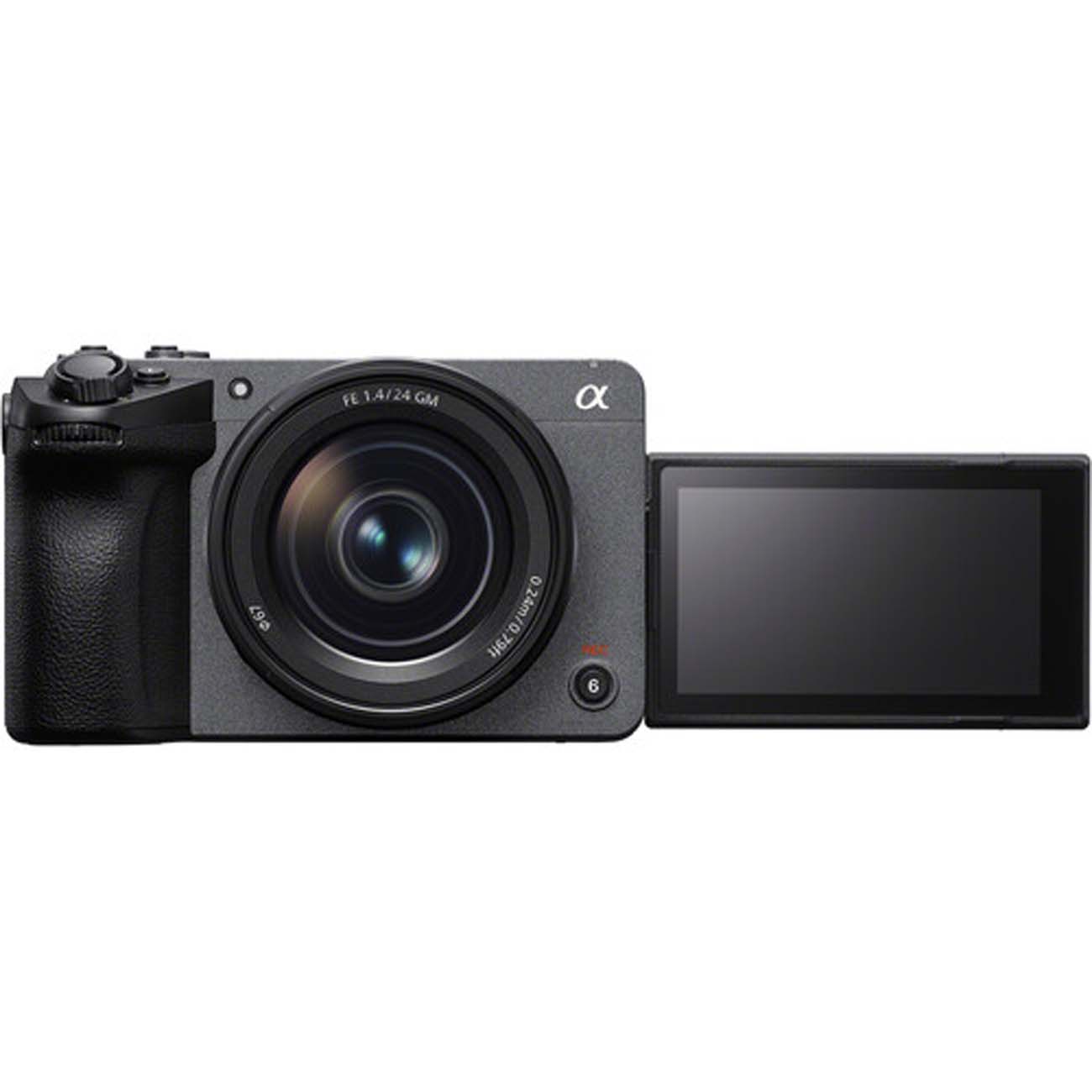 نمای روبه رو دوربین فیلمبرداری سونی Sony FX5 Cinema Camera