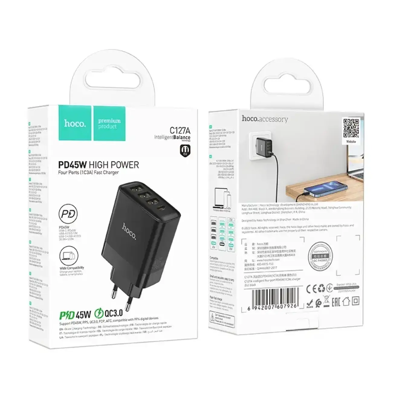 Wall Charge C127A 45Watts hoco
