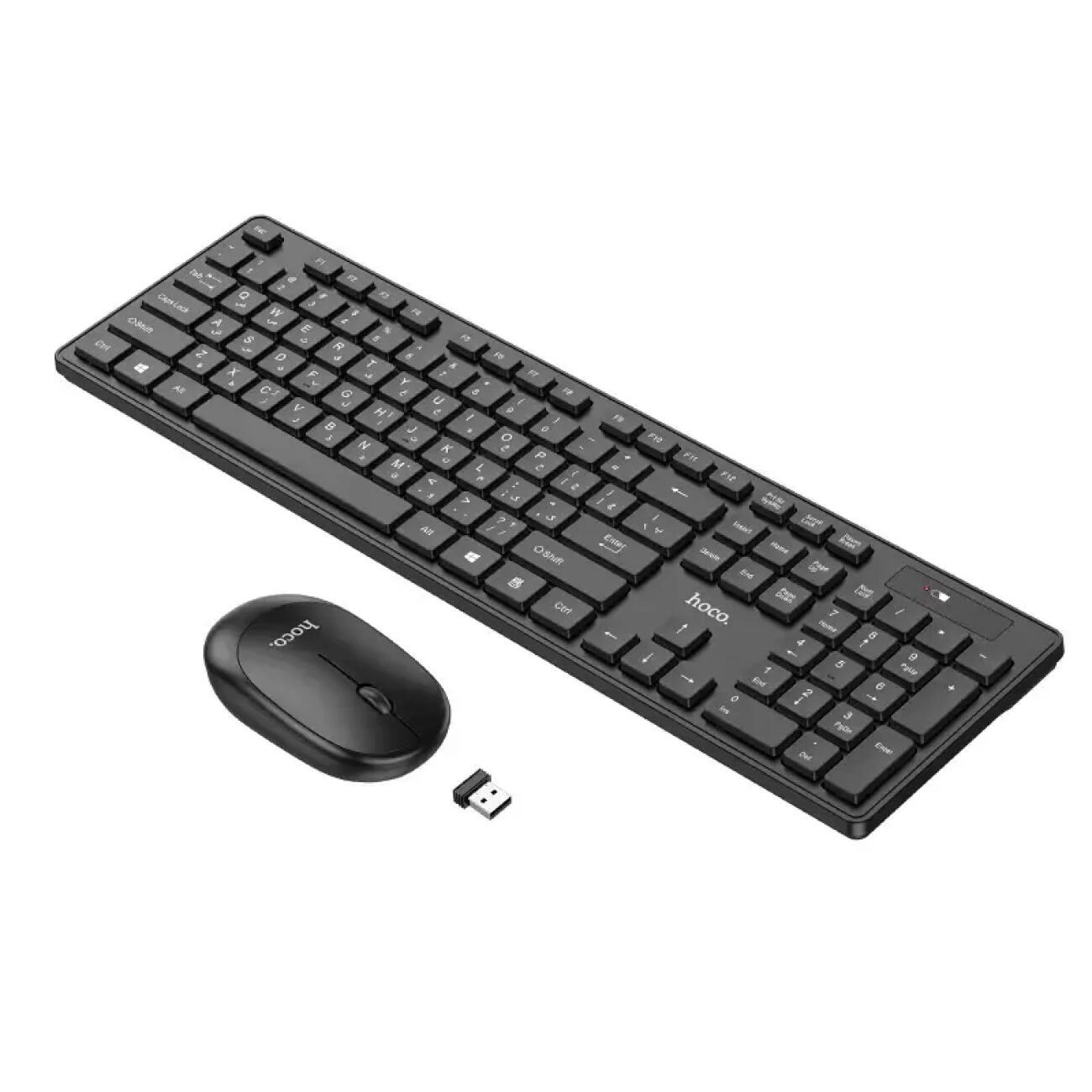 ست کیبورد و ماوس بی‌سیم هوکو HOCO DI51 Wireless Keyboard & Mouse Combo