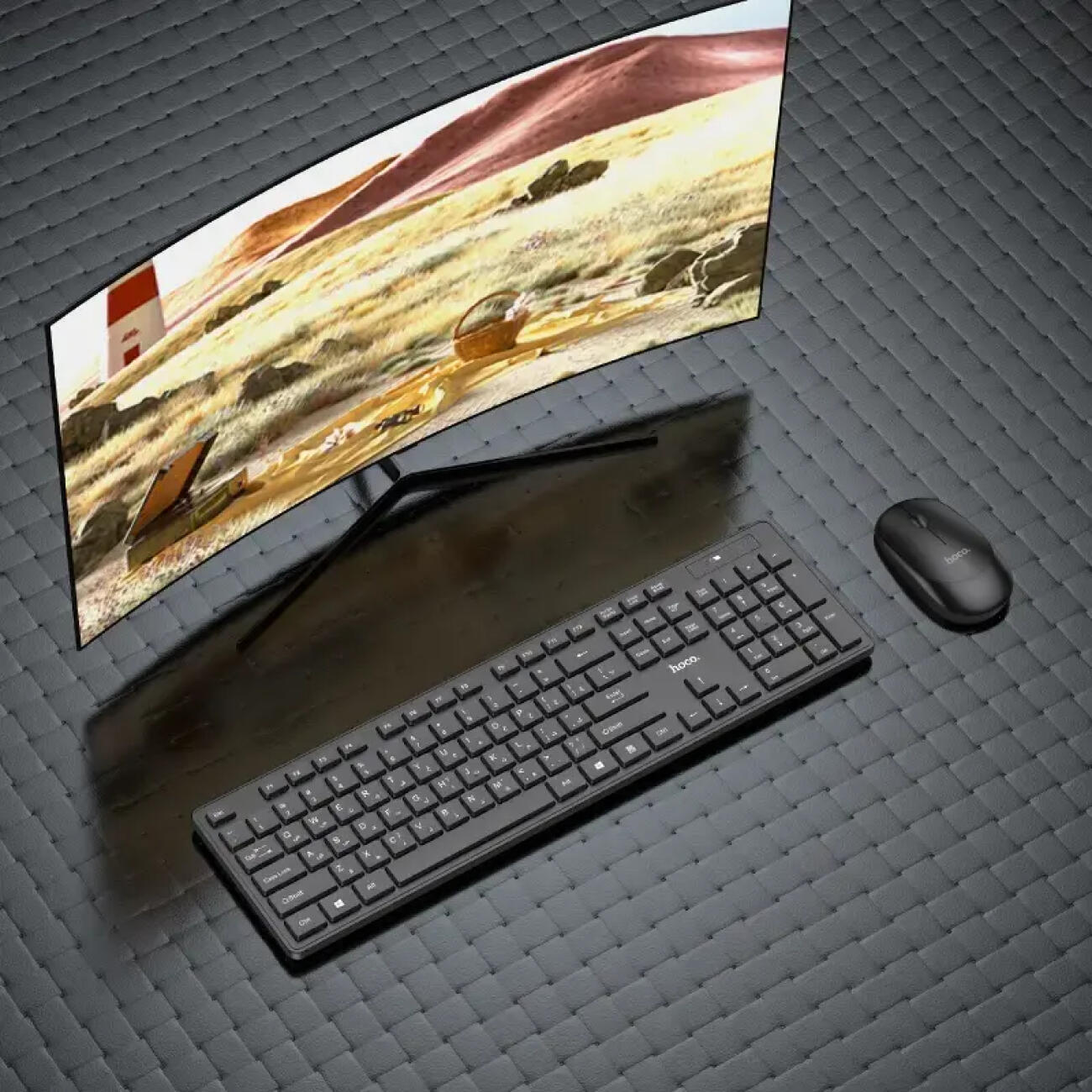 ست کیبورد و ماوس بی‌سیم هوکو HOCO DI51 Wireless Keyboard & Mouse Combo