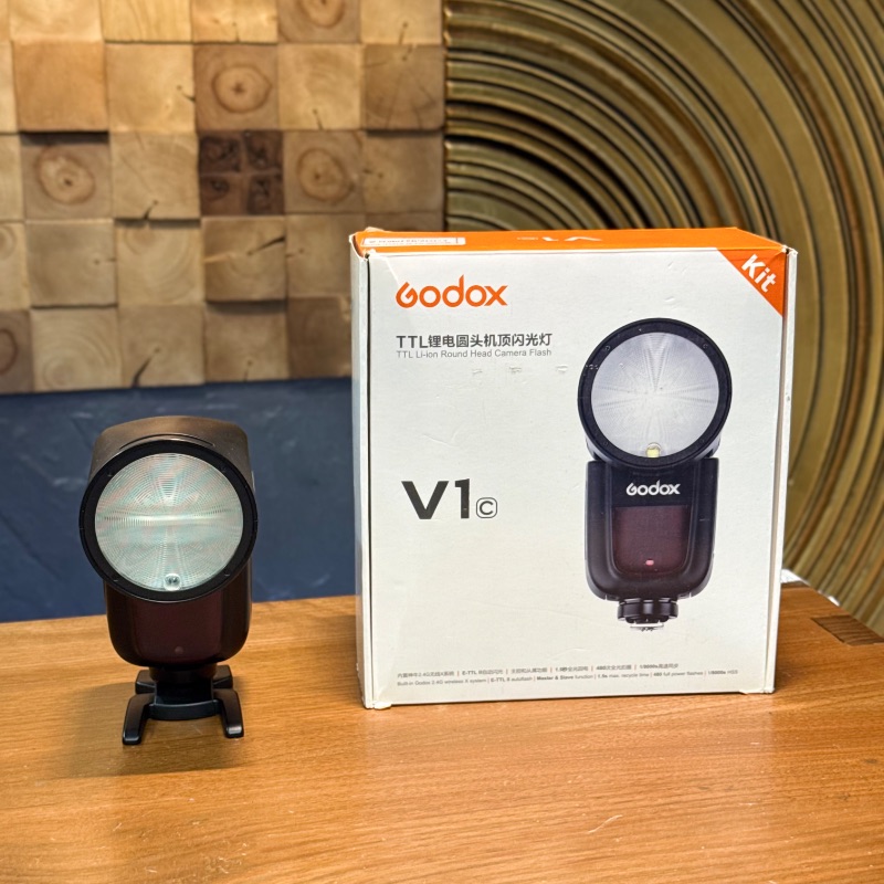 فلاش دست دوم اسپیدلایت گودکس Godox V1 Flash For Canon (جعبه دارد)