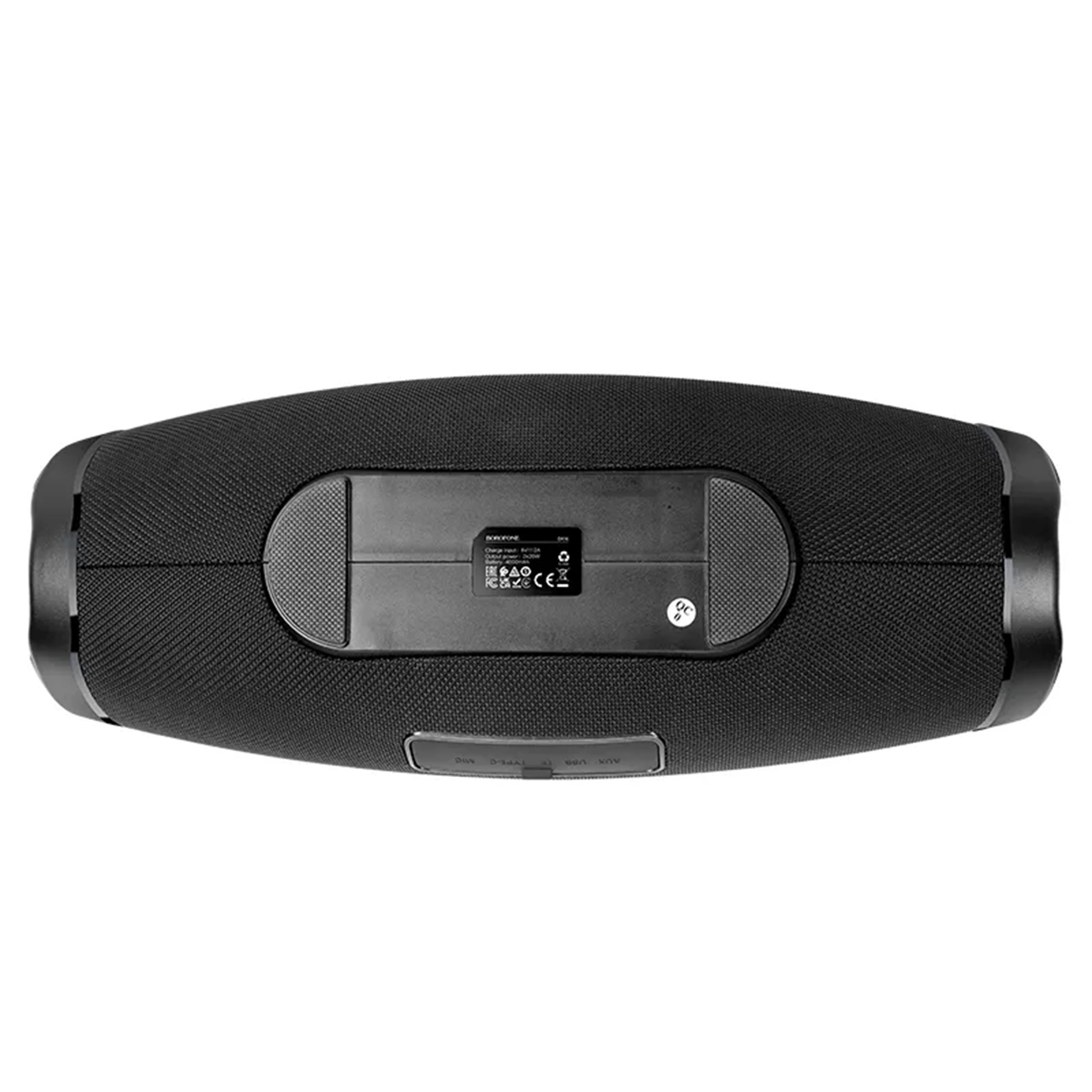 عکس از کف اسپیکر بلوتوثی بروفون Borofone DR16 Bluetooth Speaker