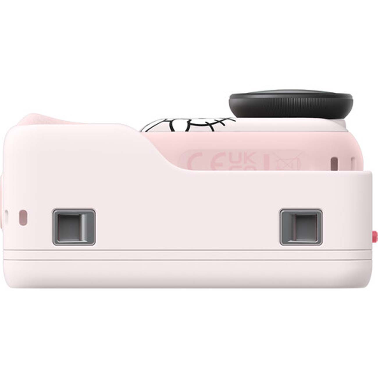 نمای زیر دوربین اکشن اینستا۳۶۰ Insta360 GO Ultra x Hello Kitty Limited Edition Action Camera