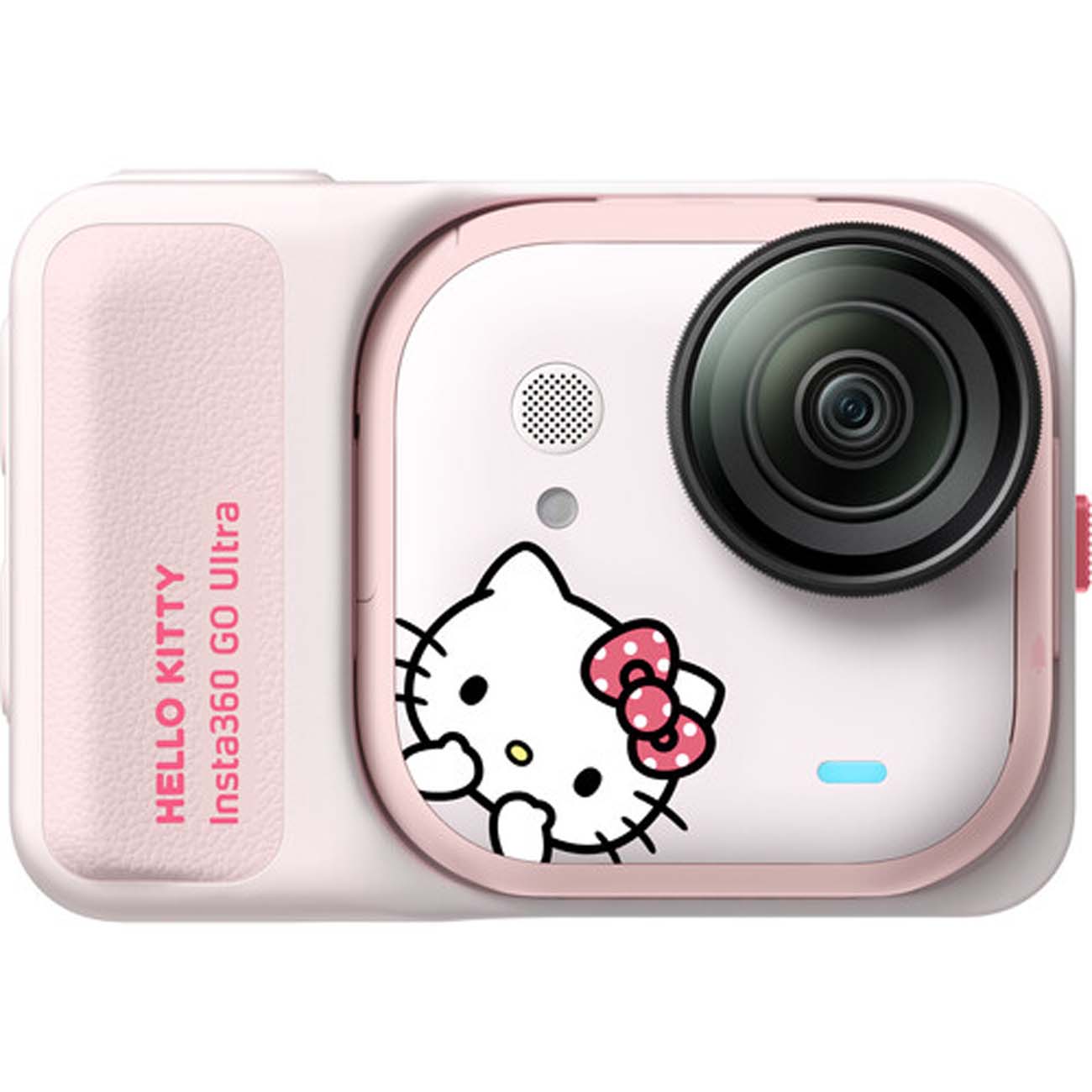 نمای روبه رو دوربین ورزشی و اکشن اینستا۳۶۰ Insta360 GO Ultra x Hello Kitty Limited Edition Action Ca