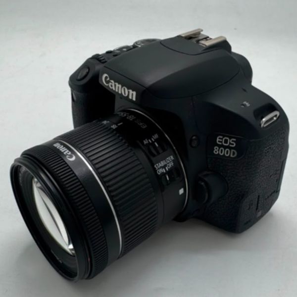 دوربین دست دوم عکاسی کانن Canon EOS 800D Kit 18-55mm f/4-5.6 IS STM (11000 شات)