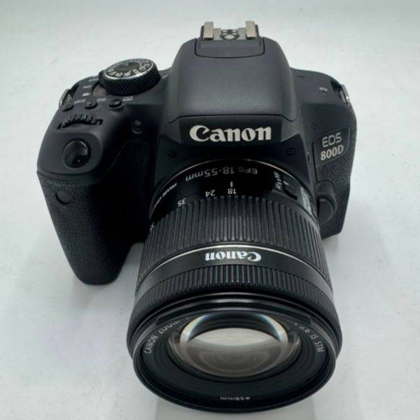 دوربین دست دوم عکاسی کانن Canon EOS 800D Kit 18-55mm f/4-5.6 IS STM (11000 شات)