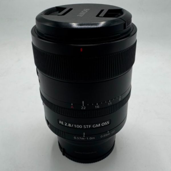 لنز  دست دوم سونی Sony FE 100mm f/2.8 STF GM OSS  (جعبه دارد)