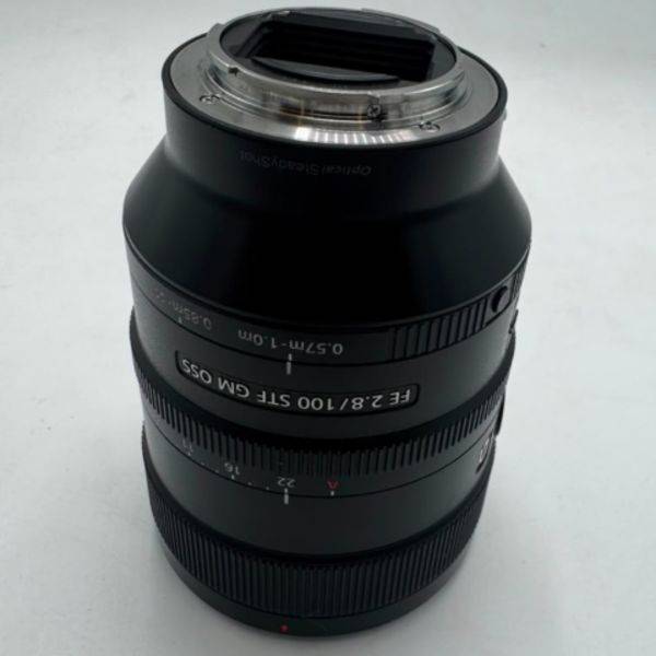 لنز  دست دوم سونی Sony FE 100mm f/2.8 STF GM OSS  (جعبه دارد)