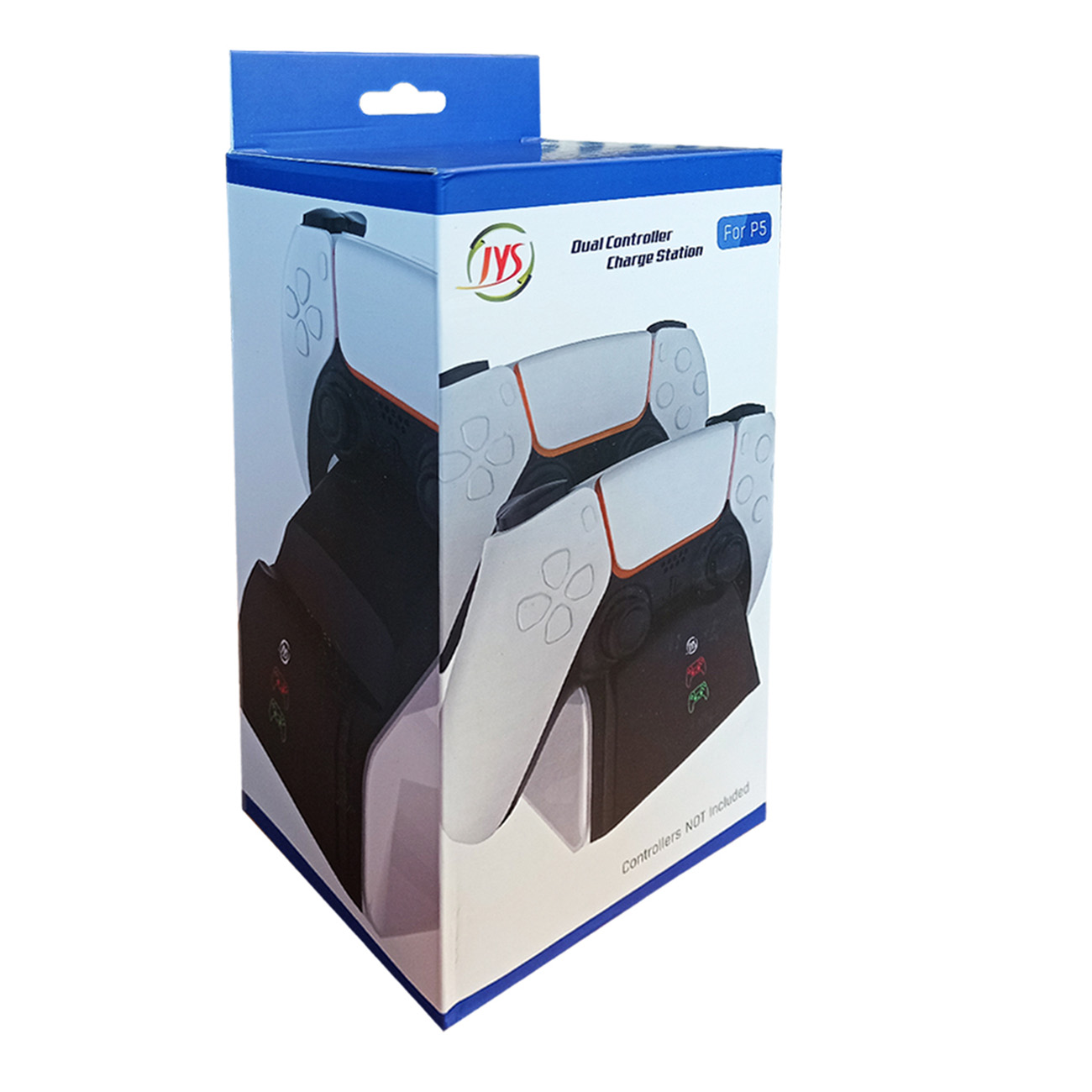 جعبه پایه شارژر دسته پلی استیشن 5 جی وای اس JYS P5102 PS5 Dual Controller Charging Dock
