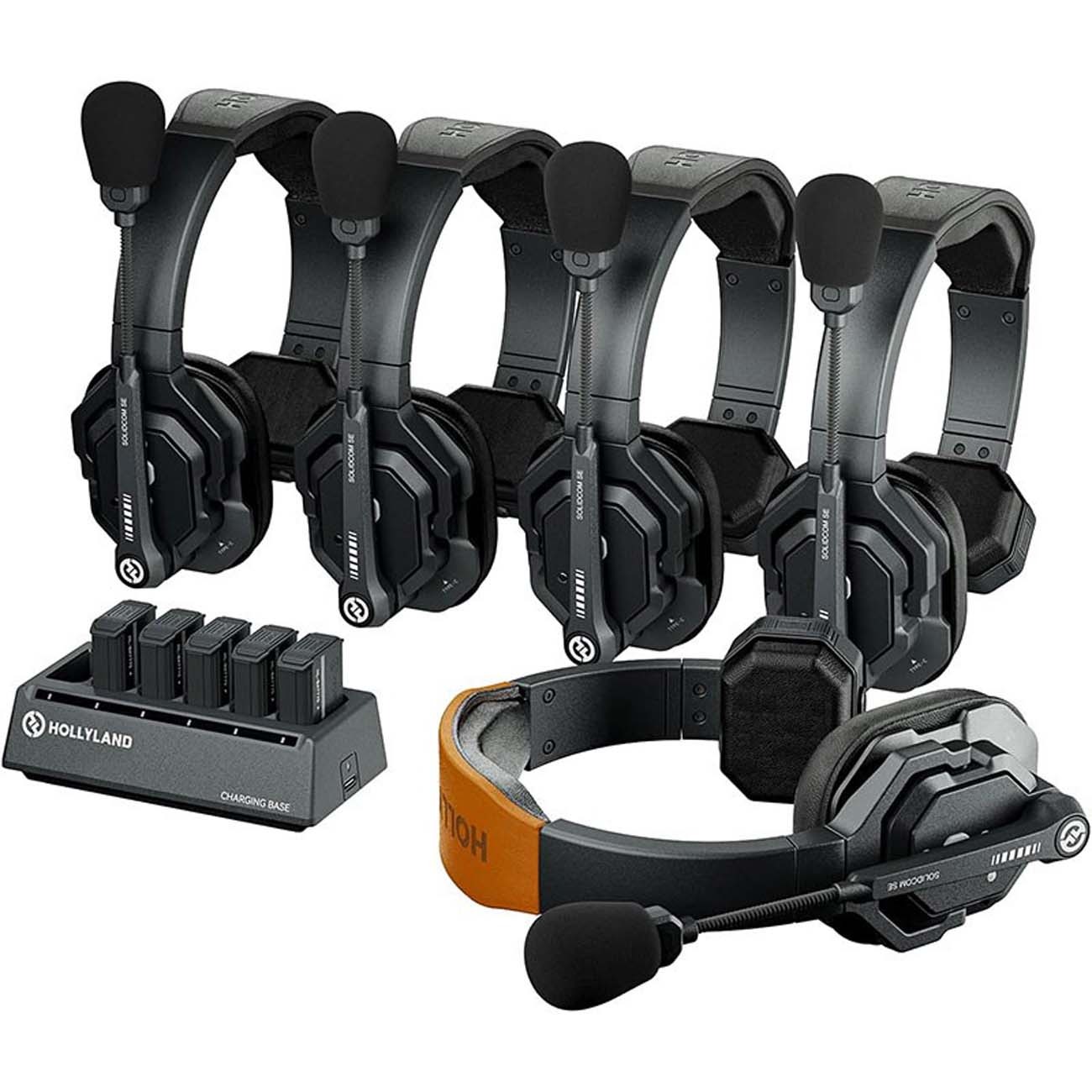 سیستم اینترکام بی سیم هالی لند Hollyland Solidcom SE 5S 1.9G Wireless Intercom System