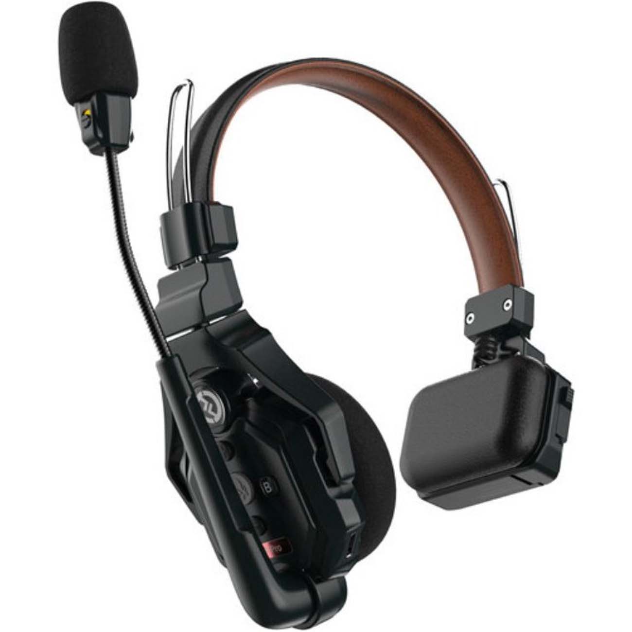 نمای جانبی اینترکام بی سیم هالی لند Hollyland Solidcom C1-6S Pro Full-Duplex Wireless Intercom Syste