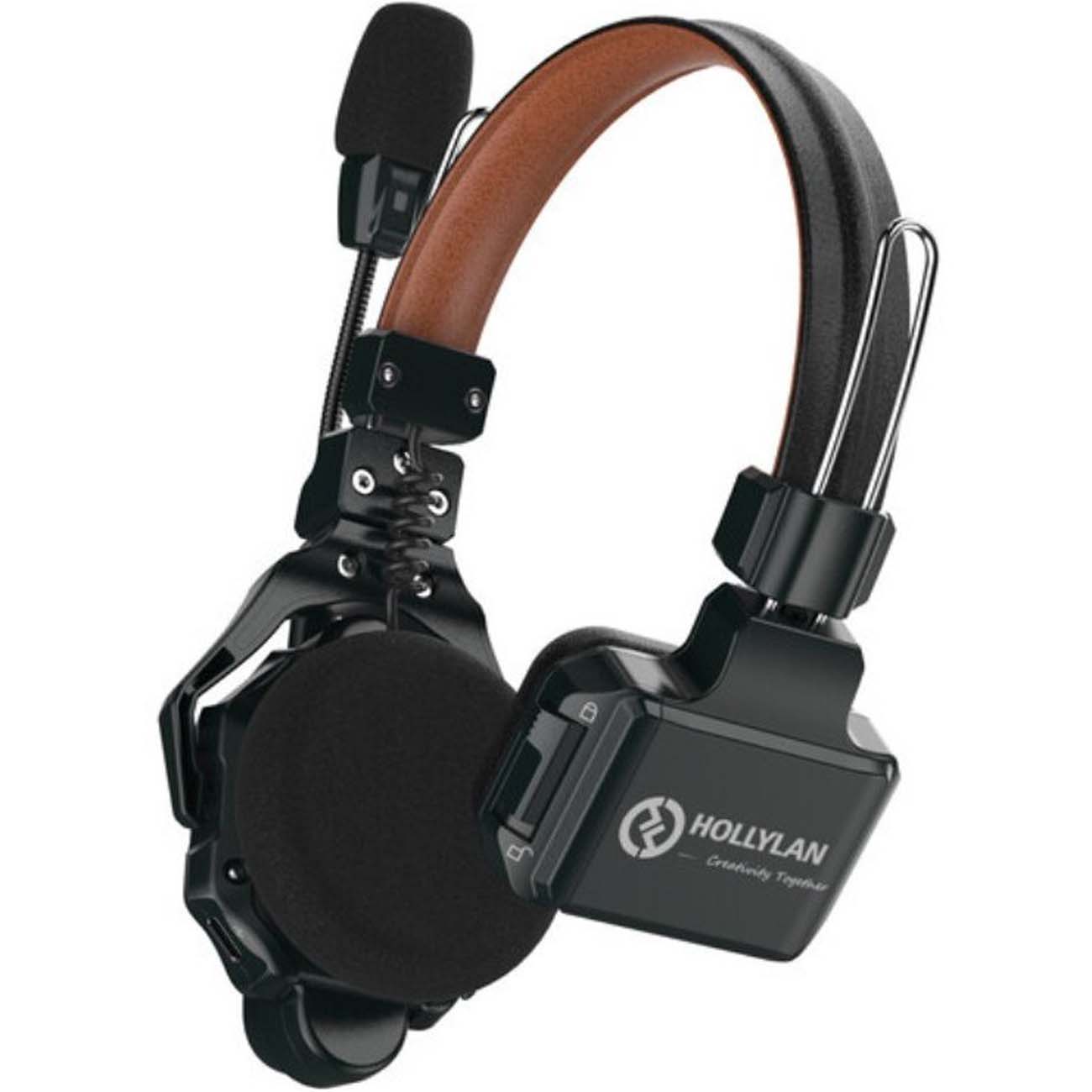 نمای جانبی سیستم اینترکام بی سیم هالی لند Hollyland Solidcom C1-6S Pro Full-Duplex Wireless Intercom
