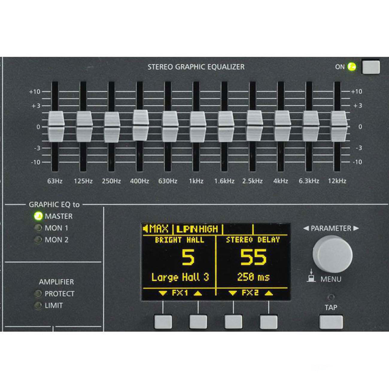نمای نزدیک پاور میکسر دایناکورد Dynacord PowerMate 1000-3 Power Mixer