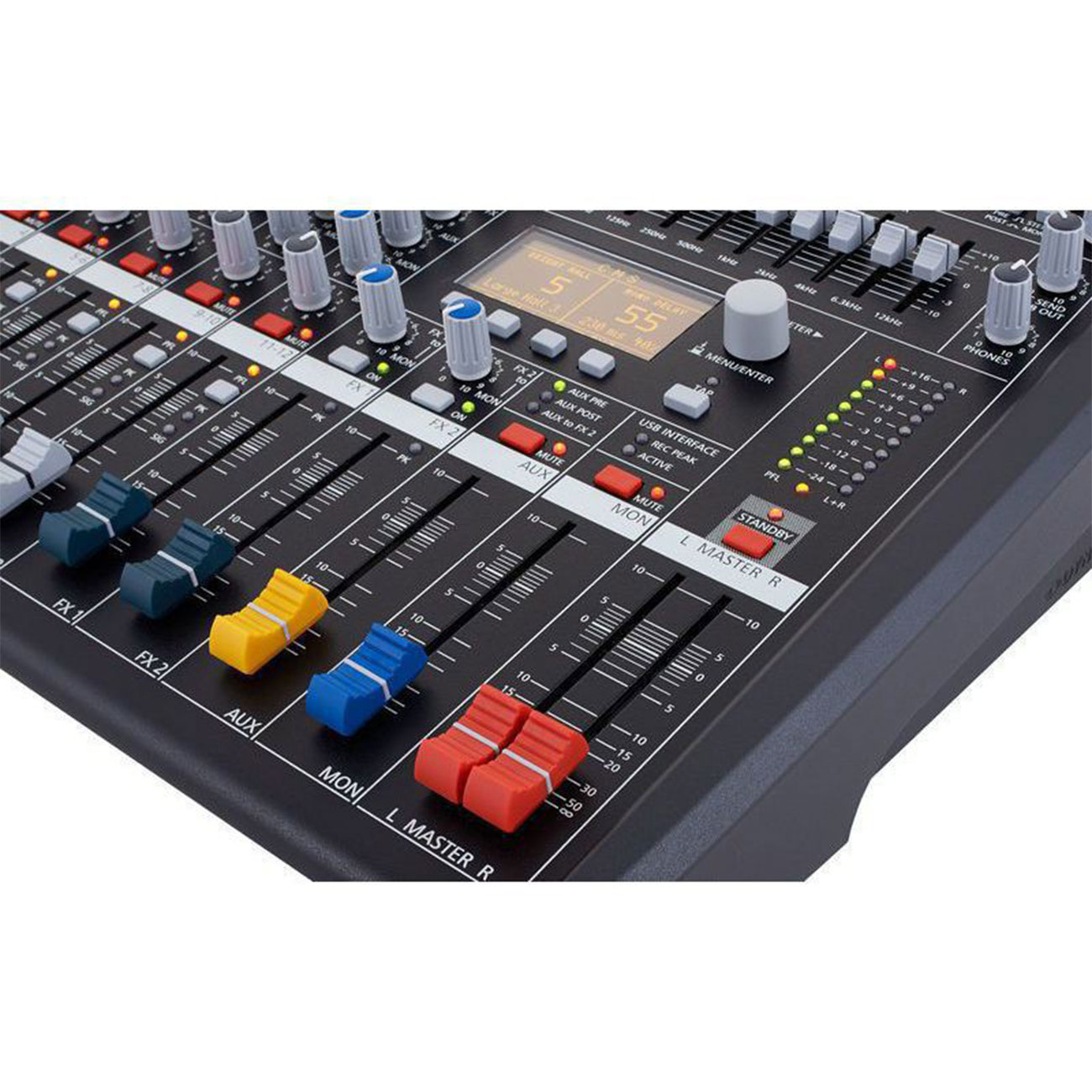 نمای نزدیک میکسر آنالوگ دایناکورد Dynacord CMS 600-3 Grade 1 Analog Mixer