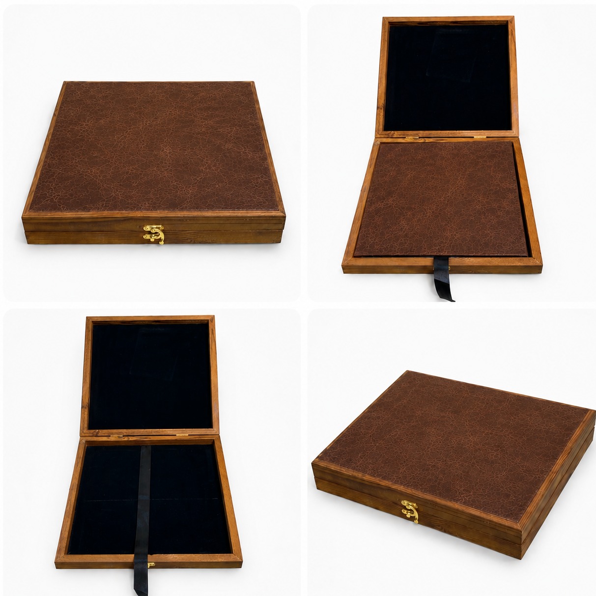 جعبه آلبوم دیجیتال لنگری (جلد چرمی)Anchor Design Digital Album Box with Premium Leather Cover