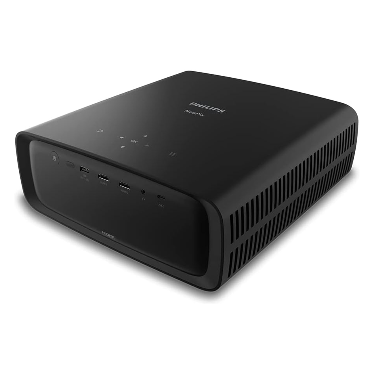 عکس سه رخ از ویدئو پروژکتور نئوپیکس فیلیپس Philips NeoPix 730 Full HD Video Projector