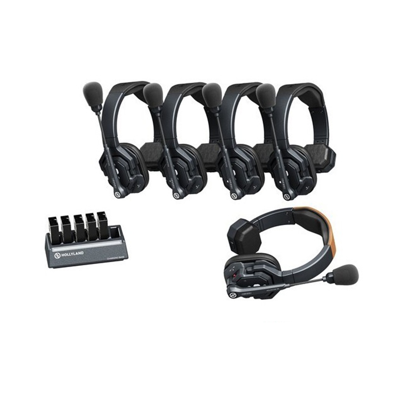 سیستم اینترکام سالیدکام بیسیم هالی لند Hollyland Solidcom SE 5S 2.4G Wireless Intercom System
