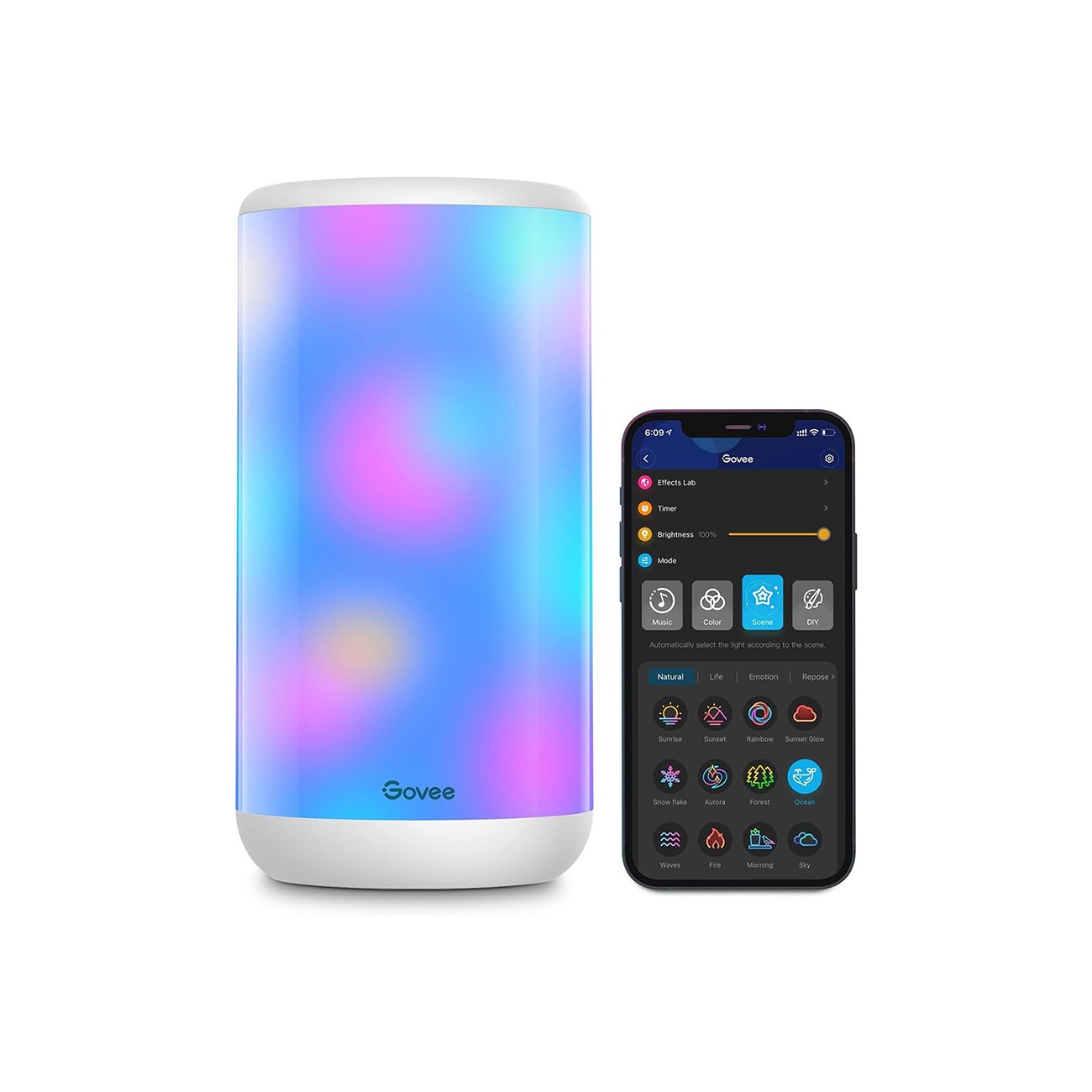 چراغ هوشمند رومیزی گووی Govee Aura H6052 Smart Table Lamp