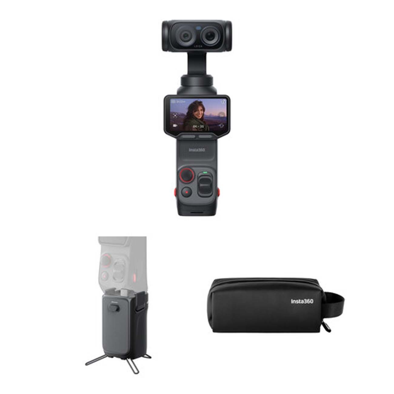 دوربین گیمبال اینستا360 Insta360 Luna Ultra Endurance Bundle Black