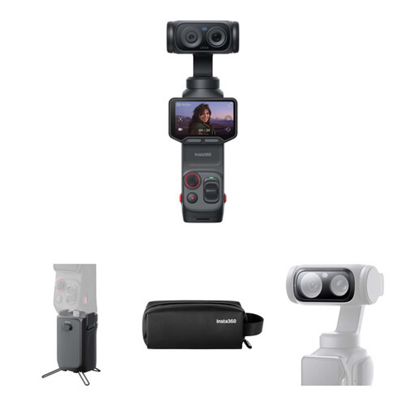 دوربین گیمبال اینستا360 Insta360 Luna Ultra Essential Bundle Black