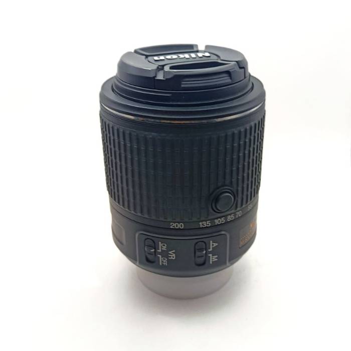 لنز دست دوم نیکون Nikon AF-S DX NIKKOR 55-200mm f/4-5.6G ED VR II (جعبه دارد)