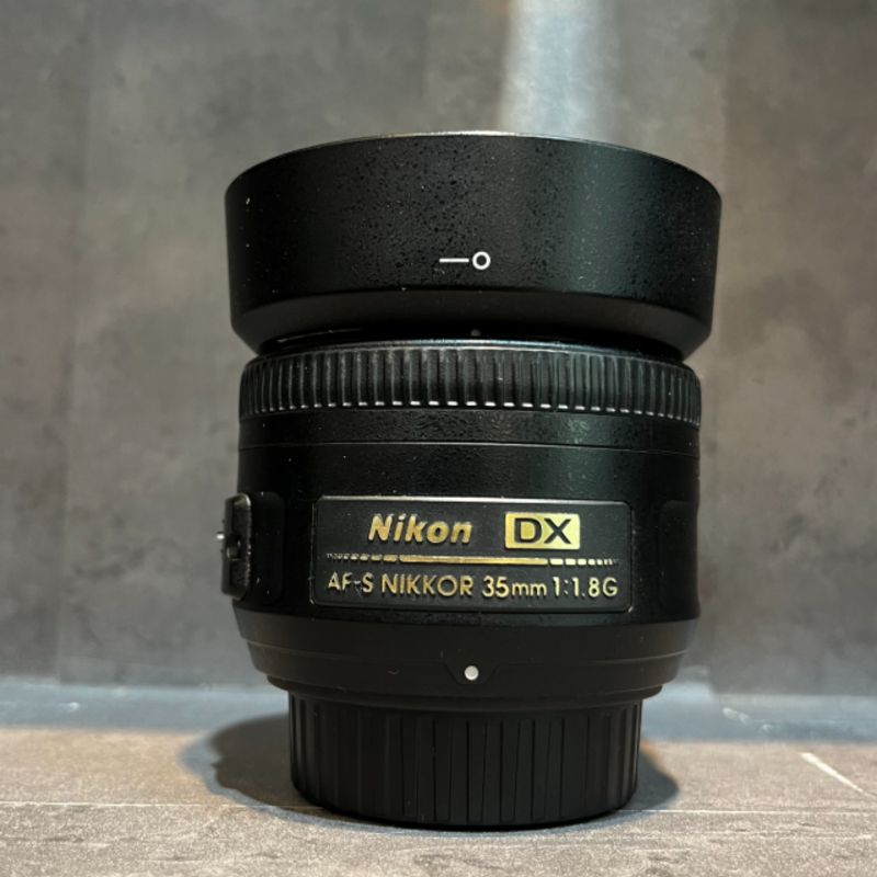 لنز دست دوم نیکون Nikon AF-S DX NIKKOR 35mm f/1.8G Lens (جعبه ندارد)