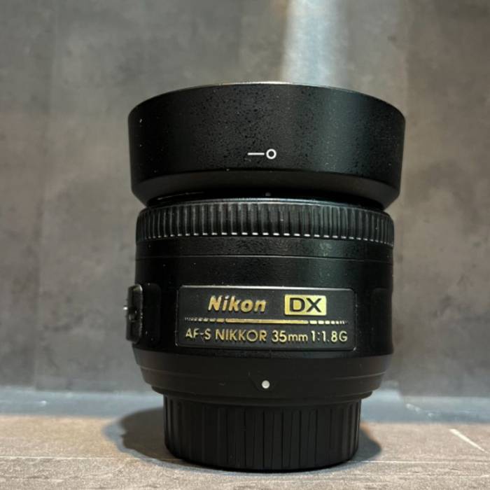 لنز دست دوم نیکون Nikon AF-S DX NIKKOR 35mm f/1.8G Lens (جعبه ندارد)
