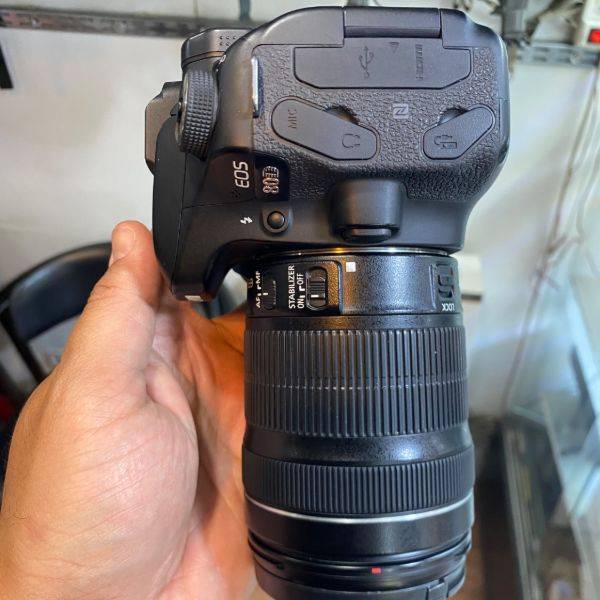 دوربین دست دوم عکاسی کانن Canon EOS 80D Kit 18-135mm f/3.5-5.6 IS USM (15000 شات)