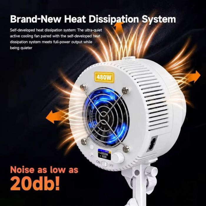 ویدیو لایت 480 وات دياموند Diamond 480W LED COB Video Light