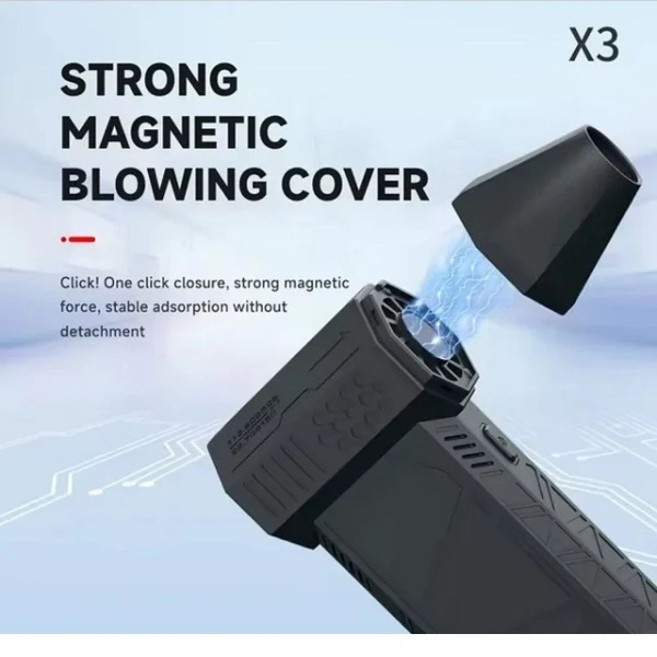 نما از توضیحات جت فن دمنده  توربو Turbo X3 Blower Jet Fan