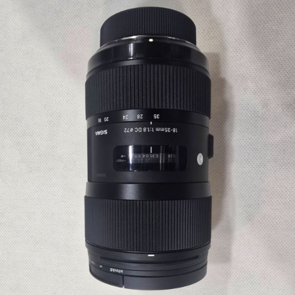 لنز دست دوم سیگما Sigma 18-35mm F1.8 DC HSM I A for Nikon (جعبه ندارد)