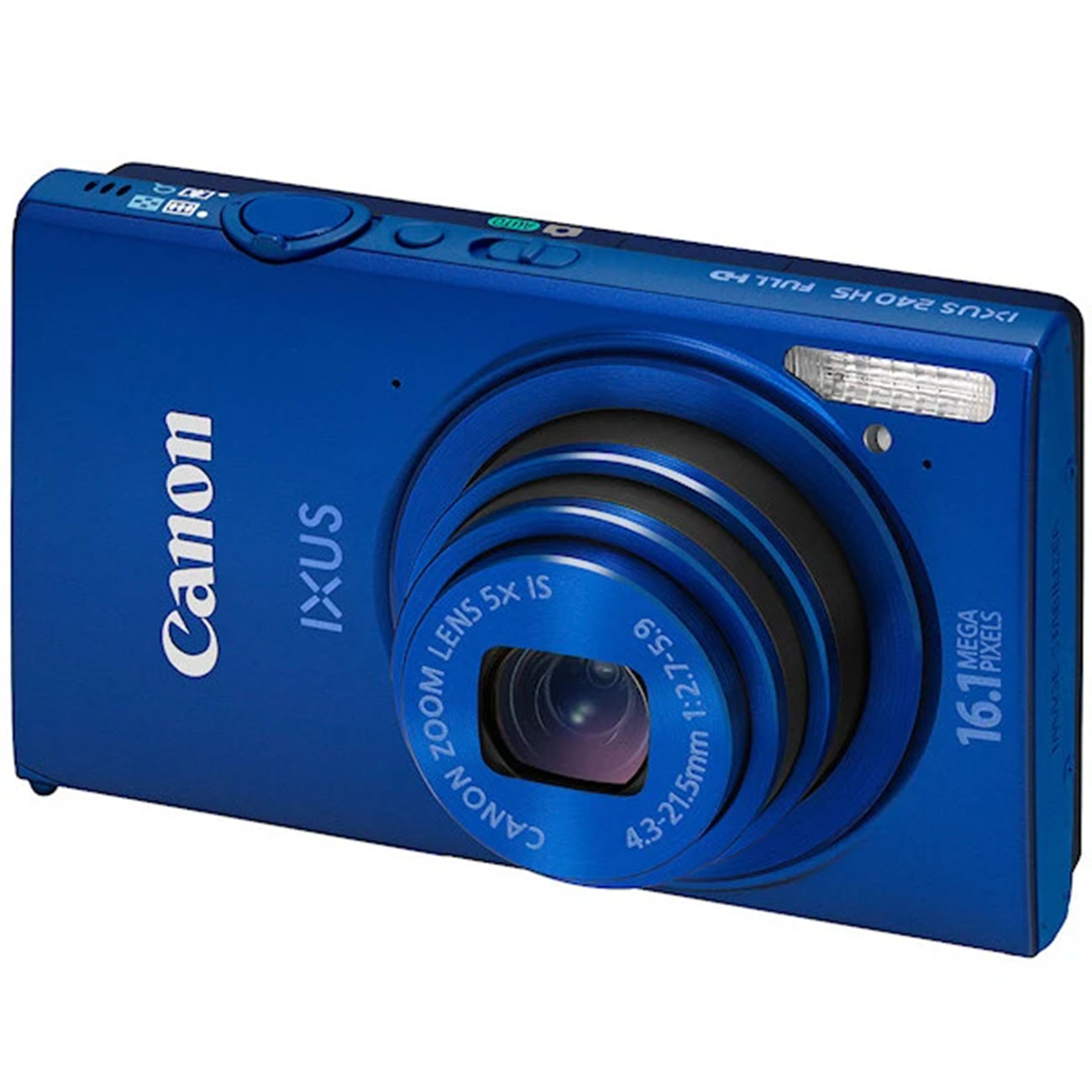 نمای دوربین کامپکت کانن آبی Canon IXUS 240 HS 16.1MP Digital Camera