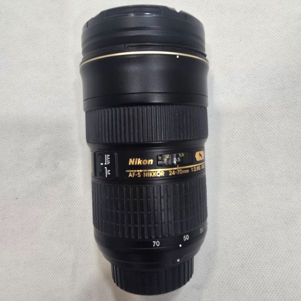 لنز دست دوم نیکون Nikon AF-S NIKKOR 24-70mm f/2.8G ED VR (جعبه دارد)