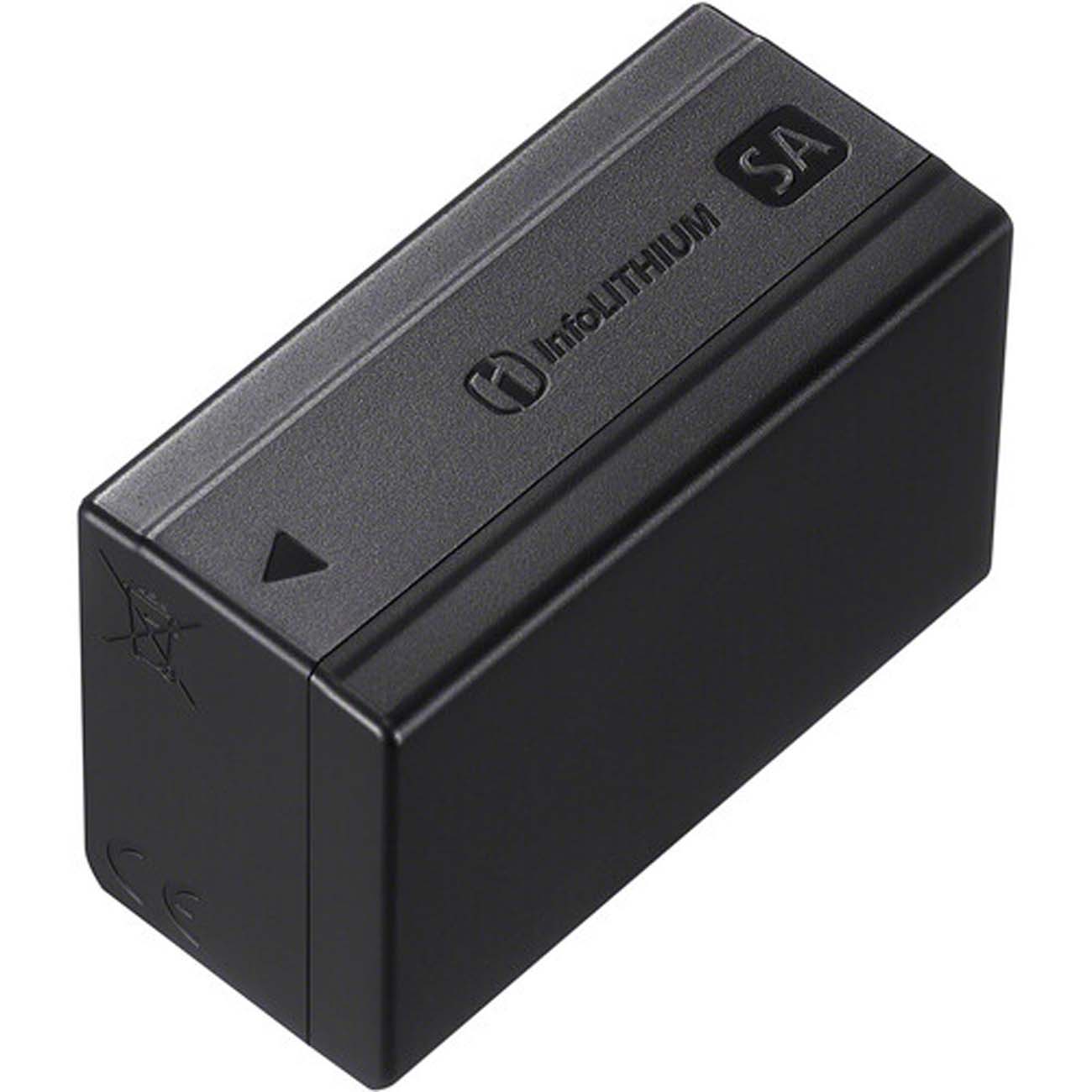 نمای جانبی باتری قابل شارژ سونی Sony NP-SA100 2670 mAh Rechargeable Lithium-Ion Battery